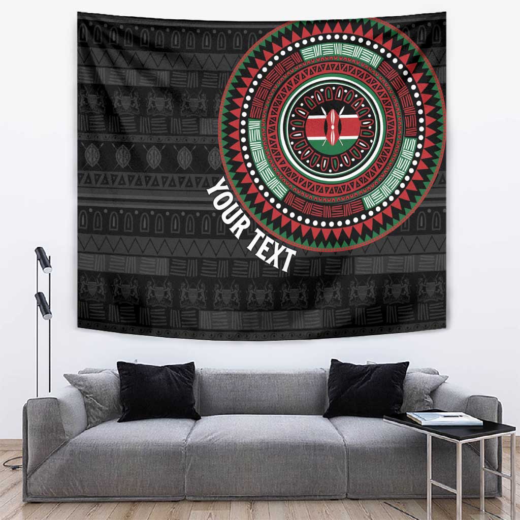 Personalised Kenya African Tribal Pattern Tapestry Chest Arm Tattoo LT15