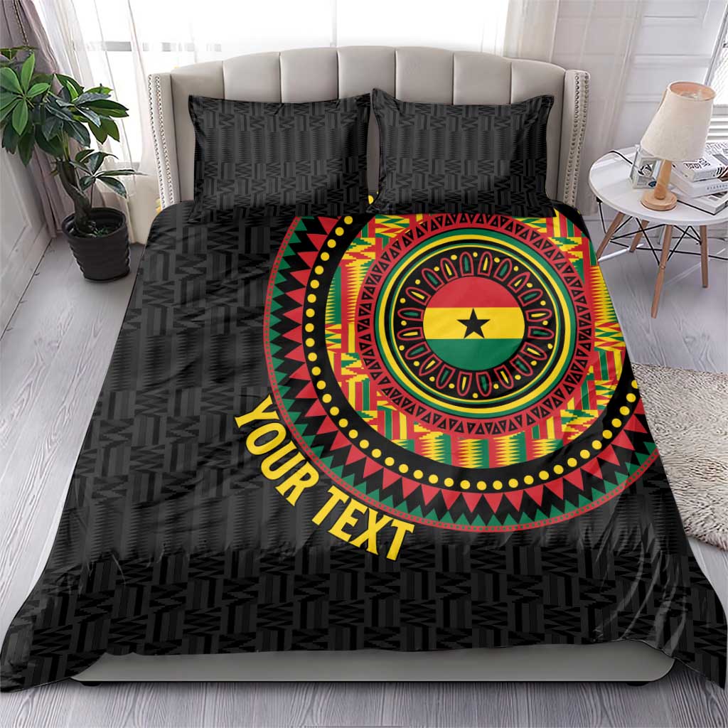 Personalised Ghana African Tribal Mix Kente Patterns Bedding Set Chest Arm Tattoo LT15