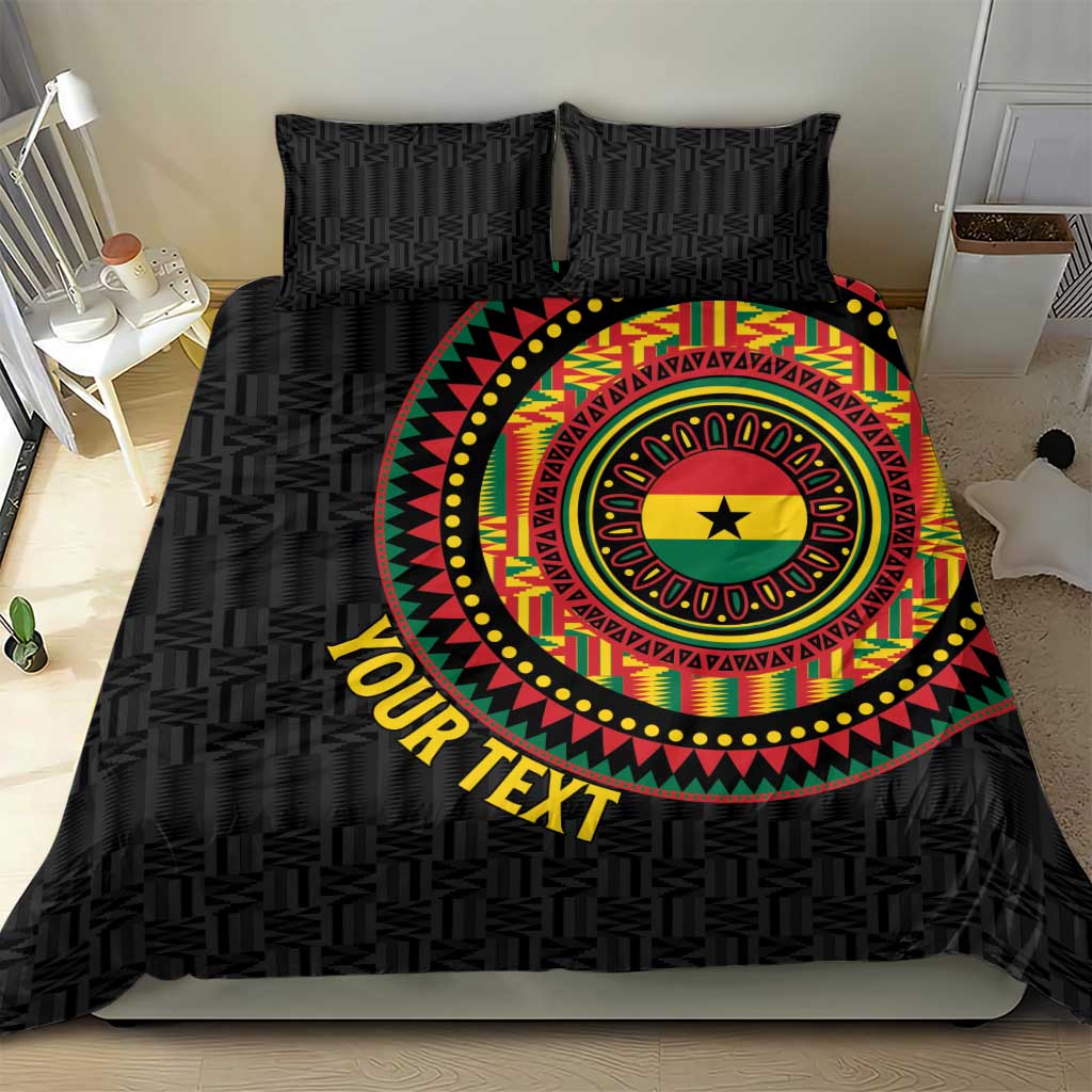 Personalised Ghana African Tribal Mix Kente Patterns Bedding Set Chest Arm Tattoo LT15