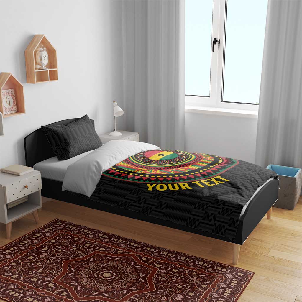 Personalised Ghana African Tribal Mix Kente Patterns Bedding Set Chest Arm Tattoo LT15
