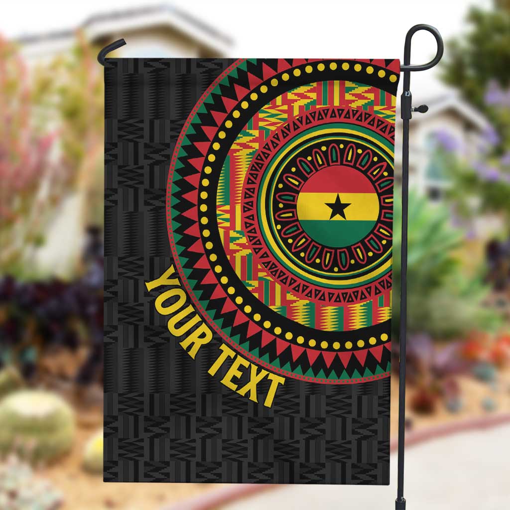 Personalised Ghana African Tribal Mix Kente Patterns Garden Flag Chest Arm Tattoo LT15