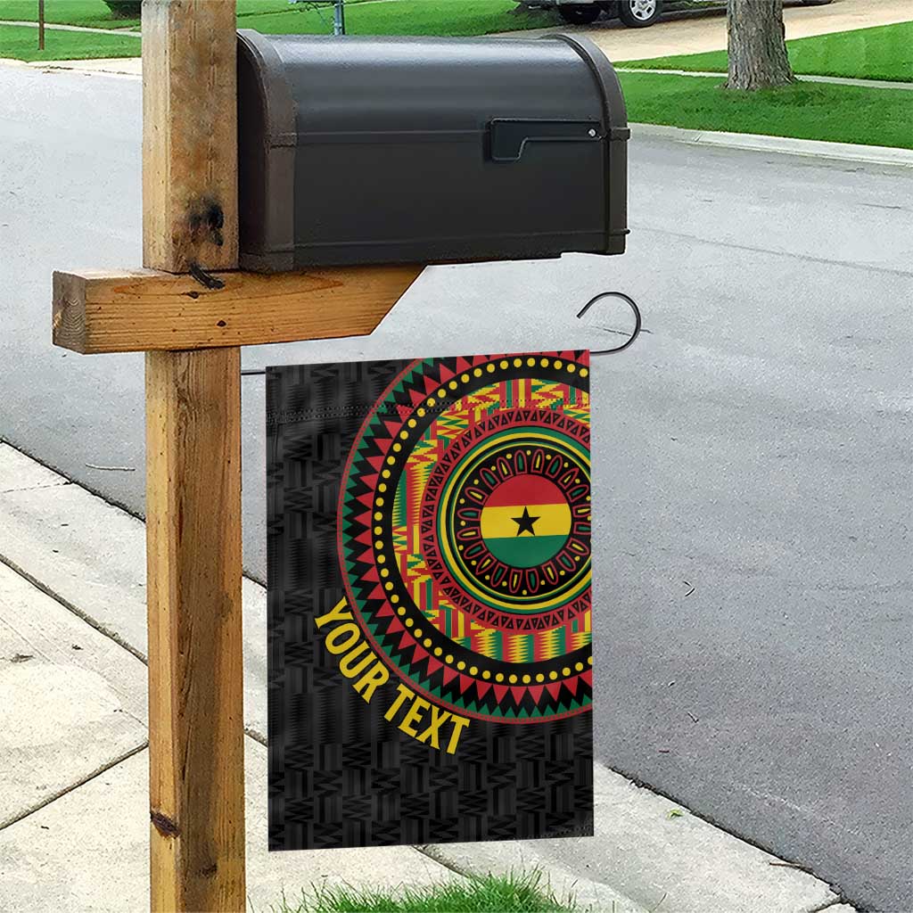 Personalised Ghana African Tribal Mix Kente Patterns Garden Flag Chest Arm Tattoo LT15