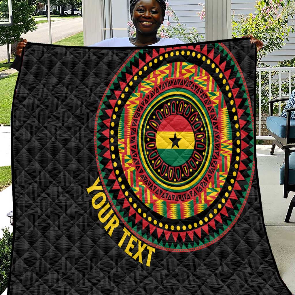 Personalised Ghana African Tribal Mix Kente Patterns Quilt Chest Arm Tattoo LT15