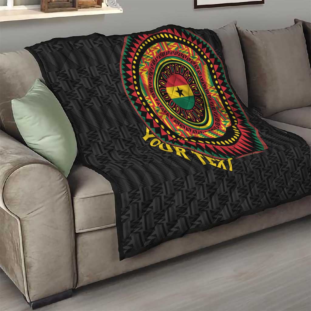 Personalised Ghana African Tribal Mix Kente Patterns Quilt Chest Arm Tattoo LT15
