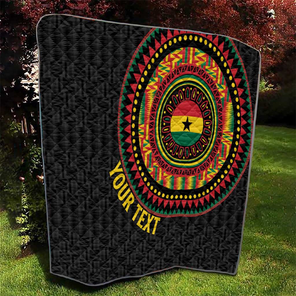 Personalised Ghana African Tribal Mix Kente Patterns Quilt Chest Arm Tattoo LT15