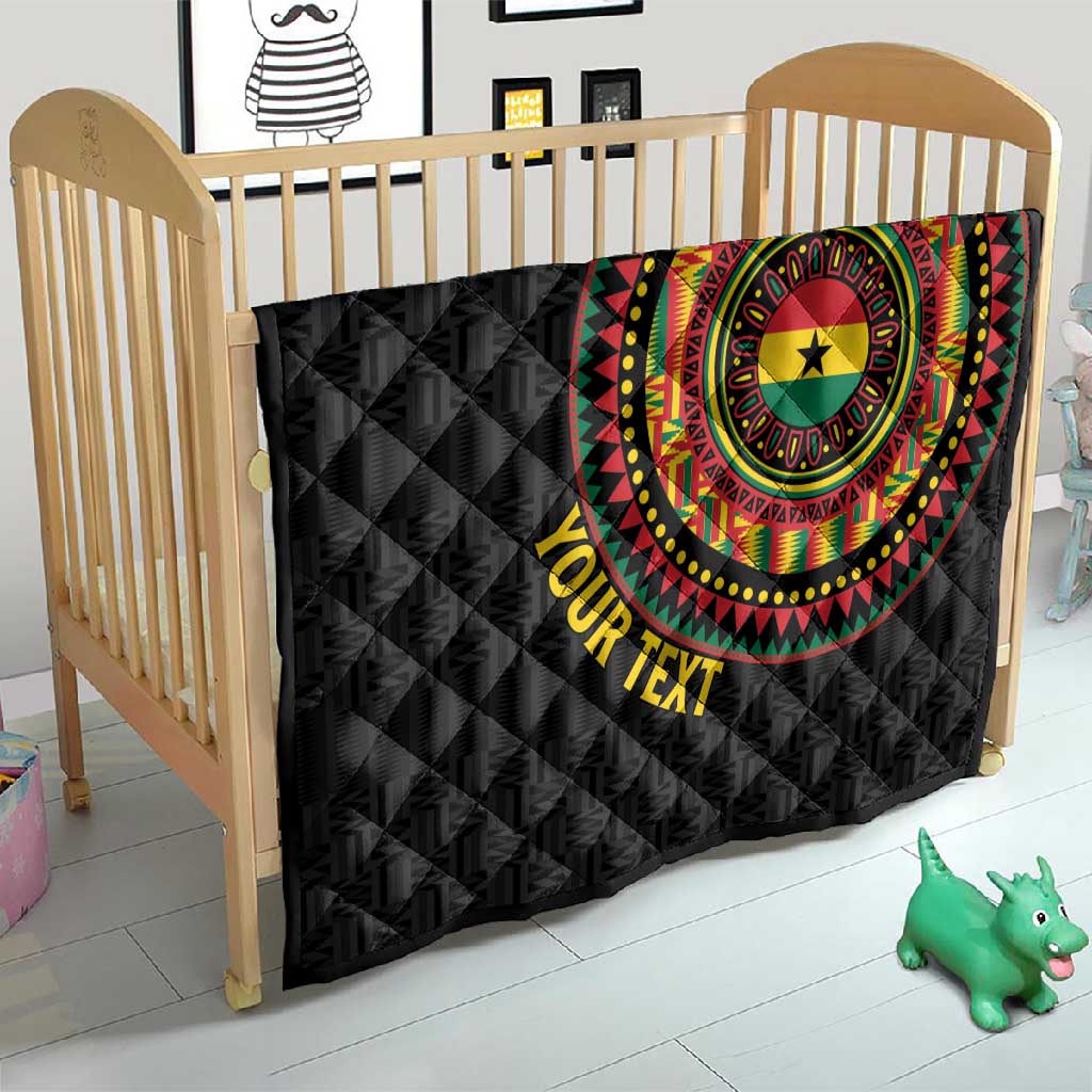 Personalised Ghana African Tribal Mix Kente Patterns Quilt Chest Arm Tattoo LT15