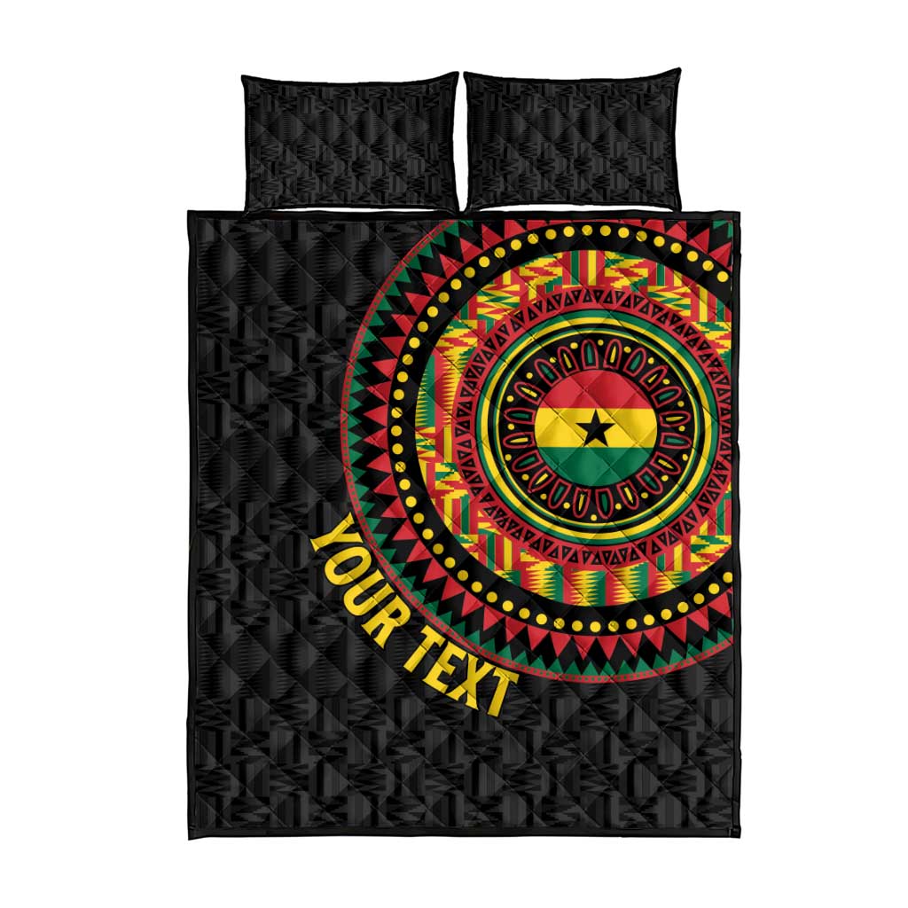 Personalised Ghana African Tribal Mix Kente Patterns Quilt Bed Set Chest Arm Tattoo LT15