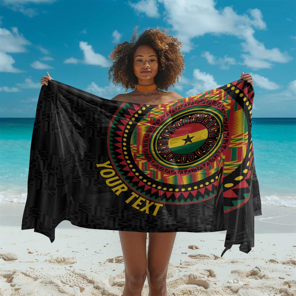 Personalised Ghana African Tribal Mix Kente Patterns Sarong Chest Arm Tattoo LT15