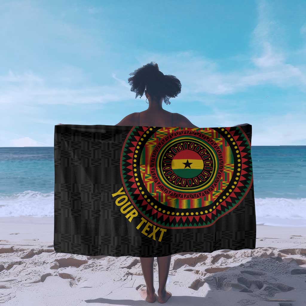 Personalised Ghana African Tribal Mix Kente Patterns Sarong Chest Arm Tattoo LT15