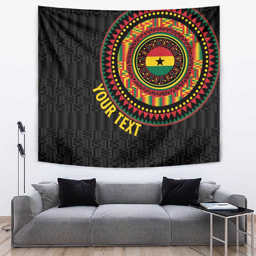 Personalised Ghana African Tribal Mix Kente Patterns Tapestry Chest Arm Tattoo LT15