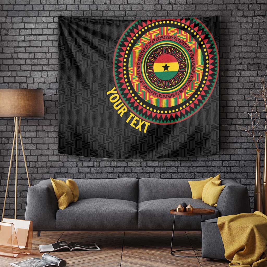 Personalised Ghana African Tribal Mix Kente Patterns Tapestry Chest Arm Tattoo LT15