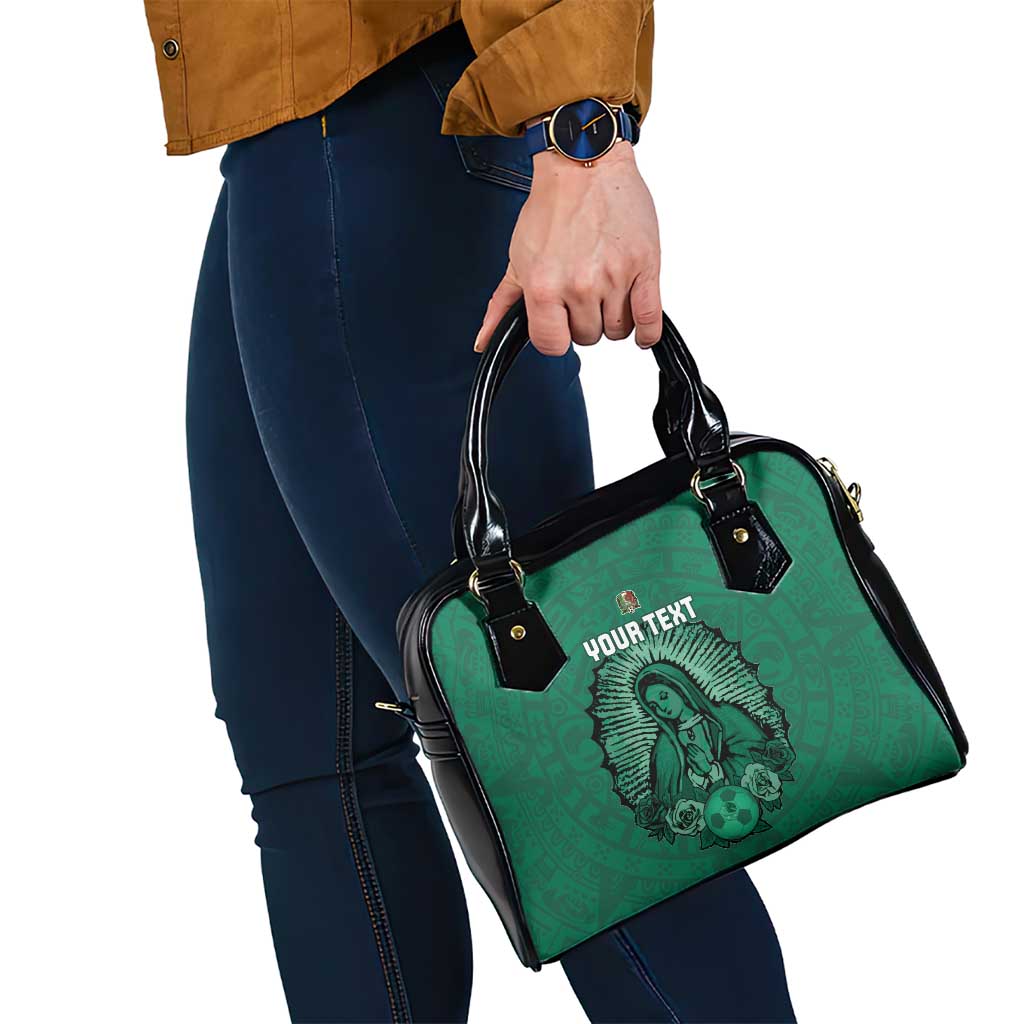 Custom Mexico Guadalupe Football Shoulder Handbag Viva Mexico LT15