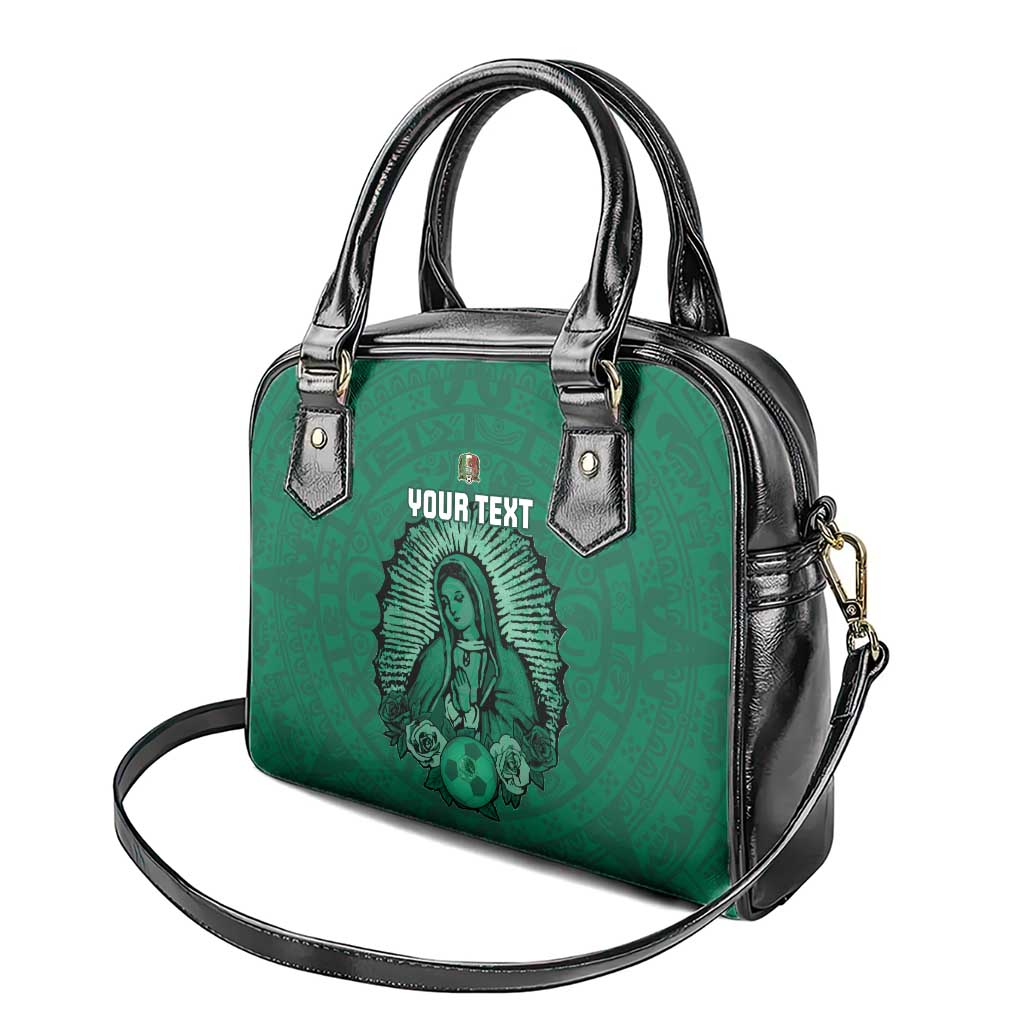 Custom Mexico Guadalupe Football Shoulder Handbag Viva Mexico LT15