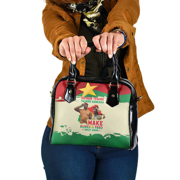 Ibrahim Traore Thomas Sankara Shoulder Handbag Make Burkina Faso Great Again LT15