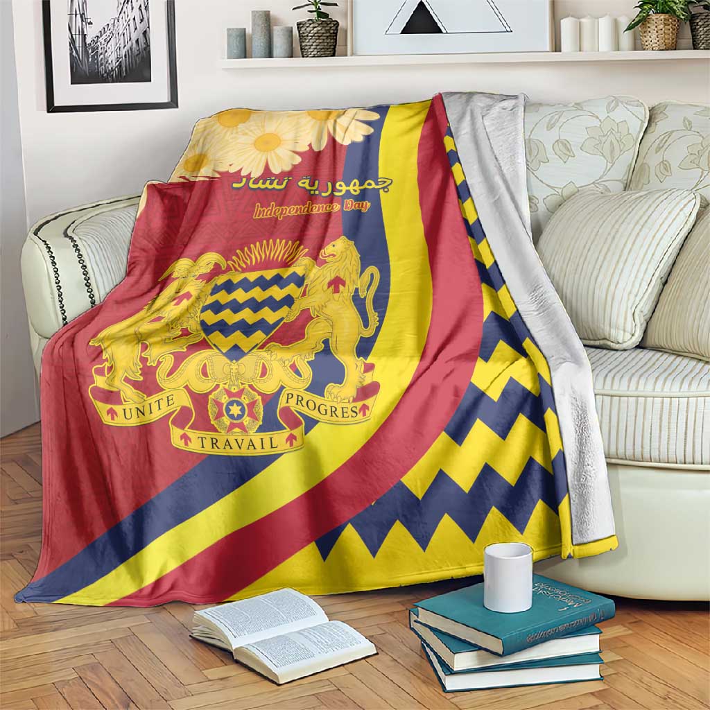 Afro Chad Blanket Happy 65th of Independence LT15