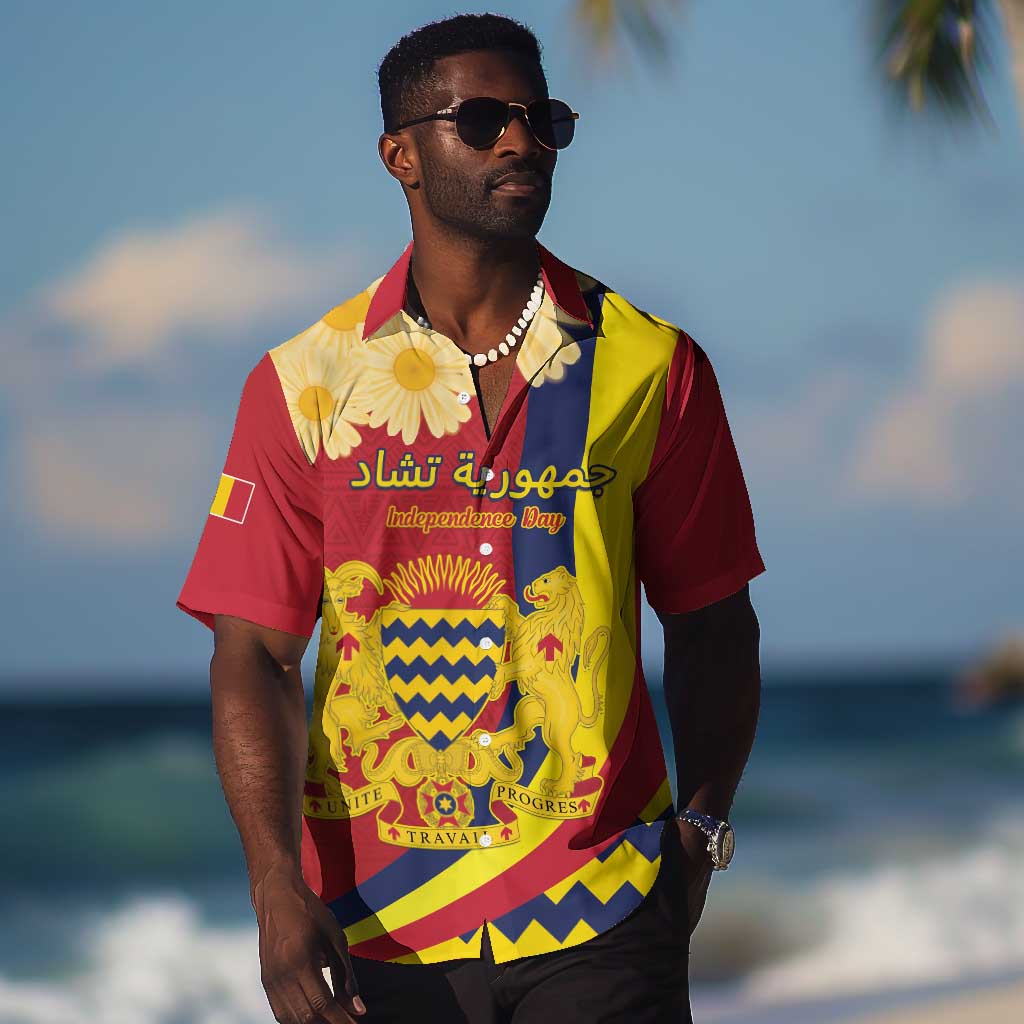 Personalised Afro Chad Hawaiian Shirt Happy 65th of Independence LT15