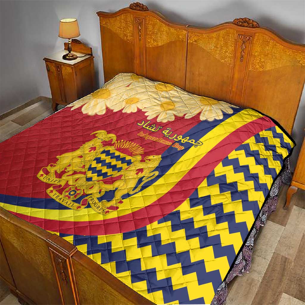 Afro Chad Quilt Happy 65th of Independence LT15