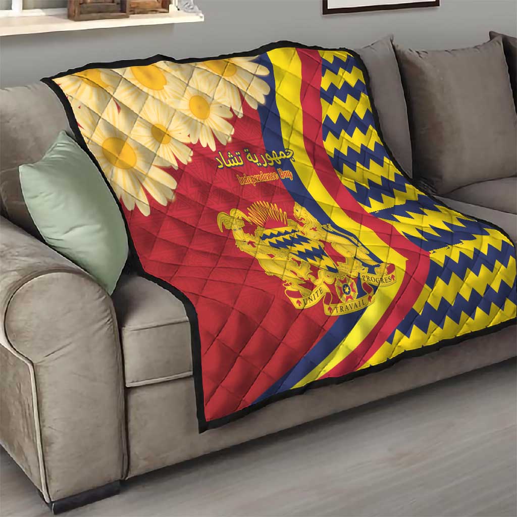 Afro Chad Quilt Happy 65th of Independence LT15