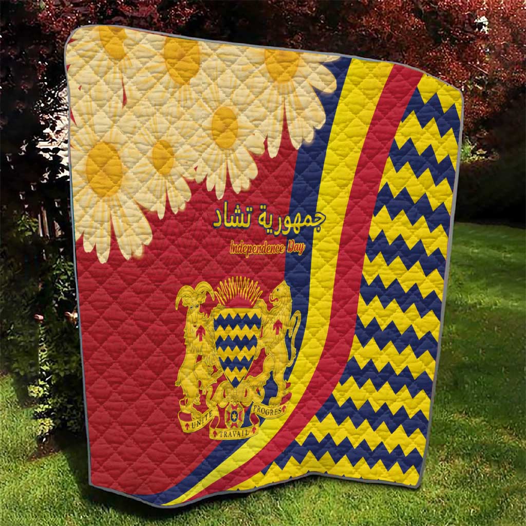 Afro Chad Quilt Happy 65th of Independence LT15