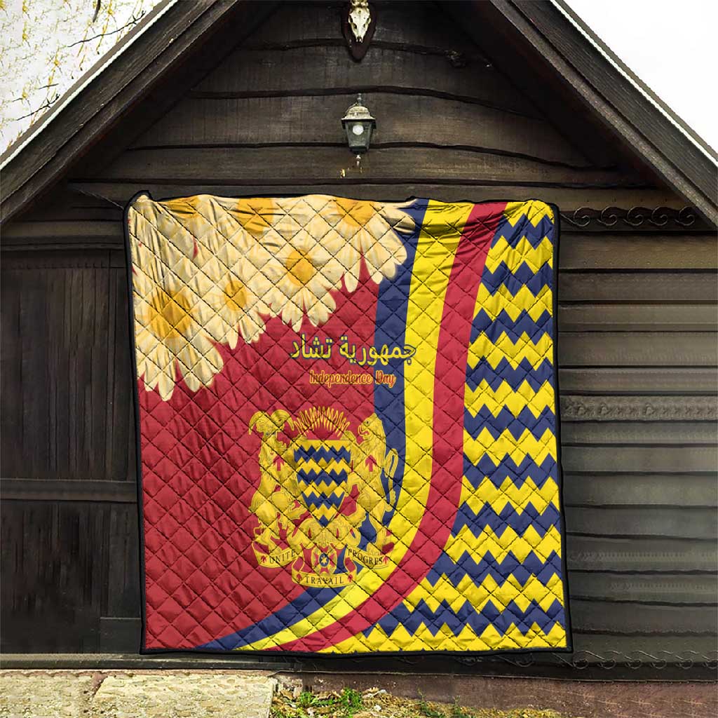 Afro Chad Quilt Happy 65th of Independence LT15