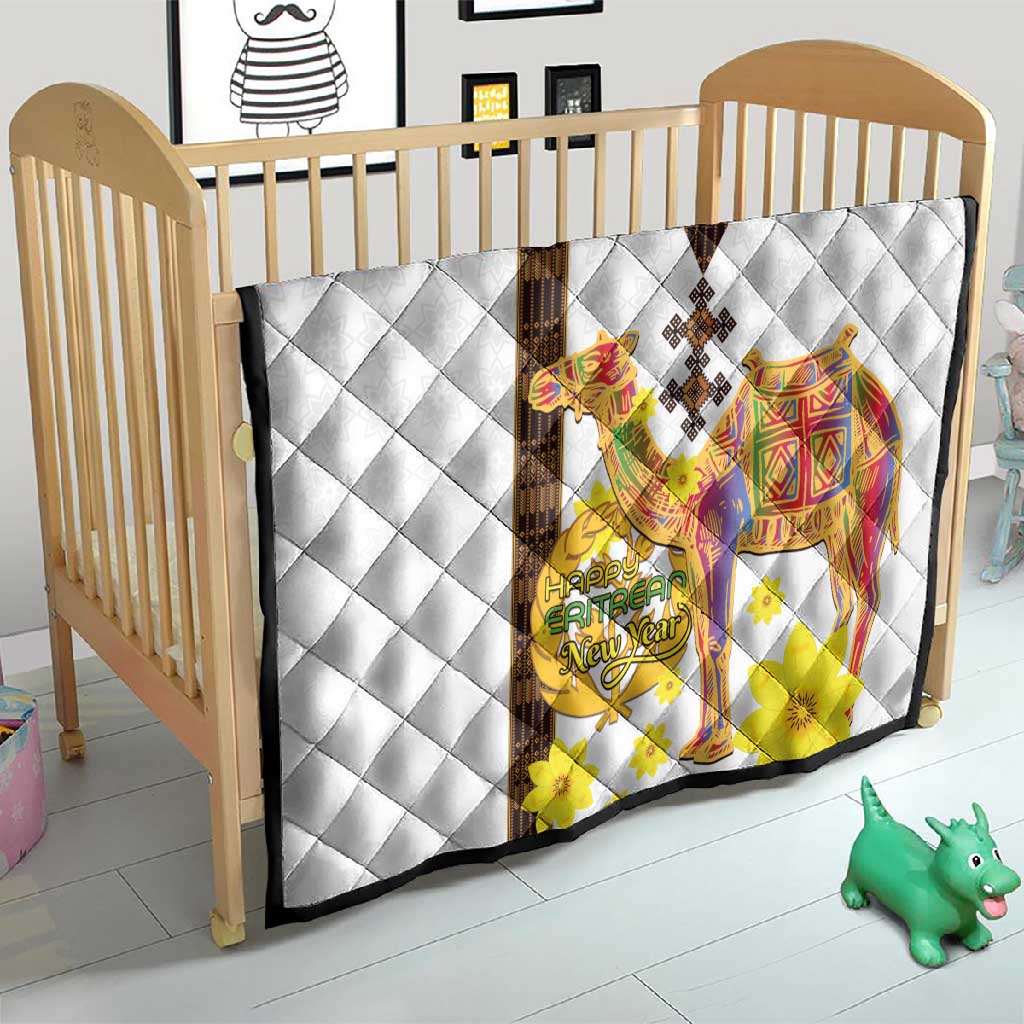 Melkam Enkutatash Eritrean Quilt Camel With Habesha Tilet Pattern LT15