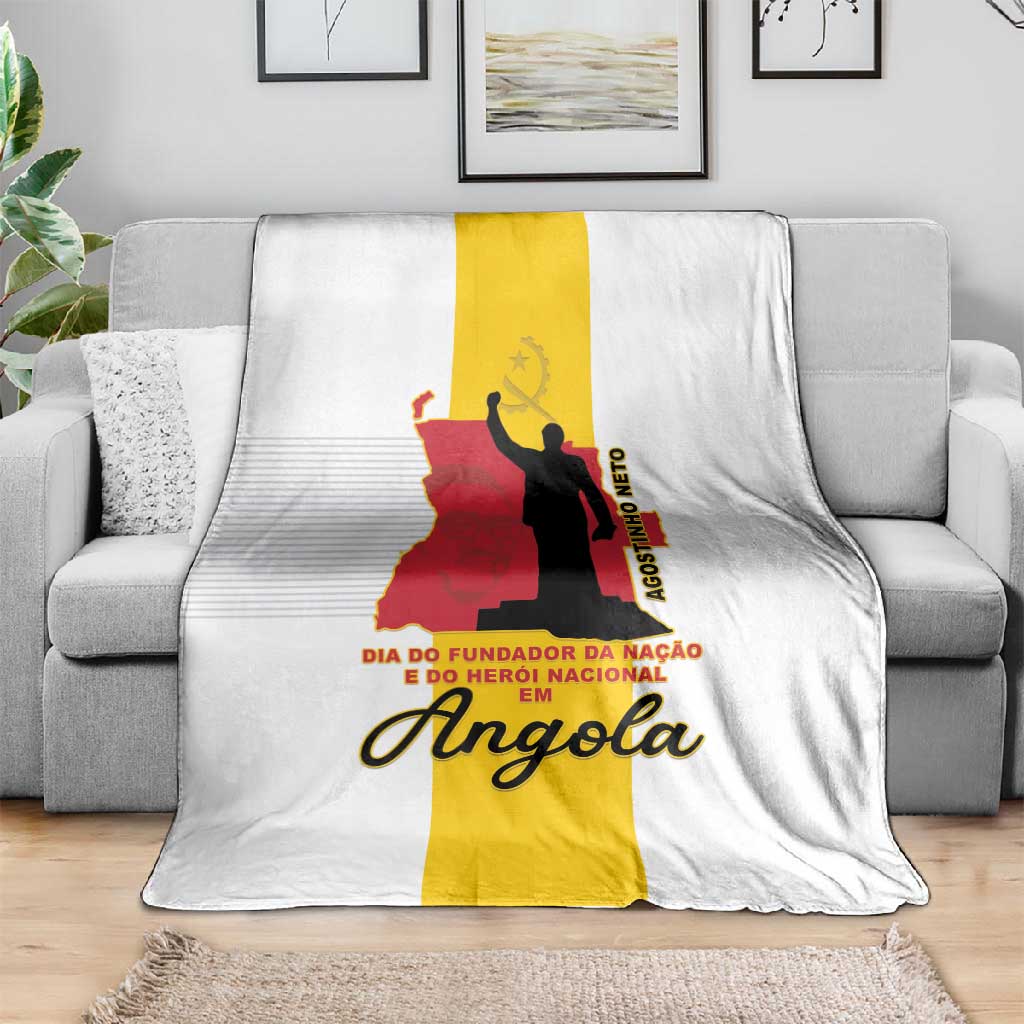 Dia dos Herois Nacionais de Angola Blanket 17 de Setembro LT15