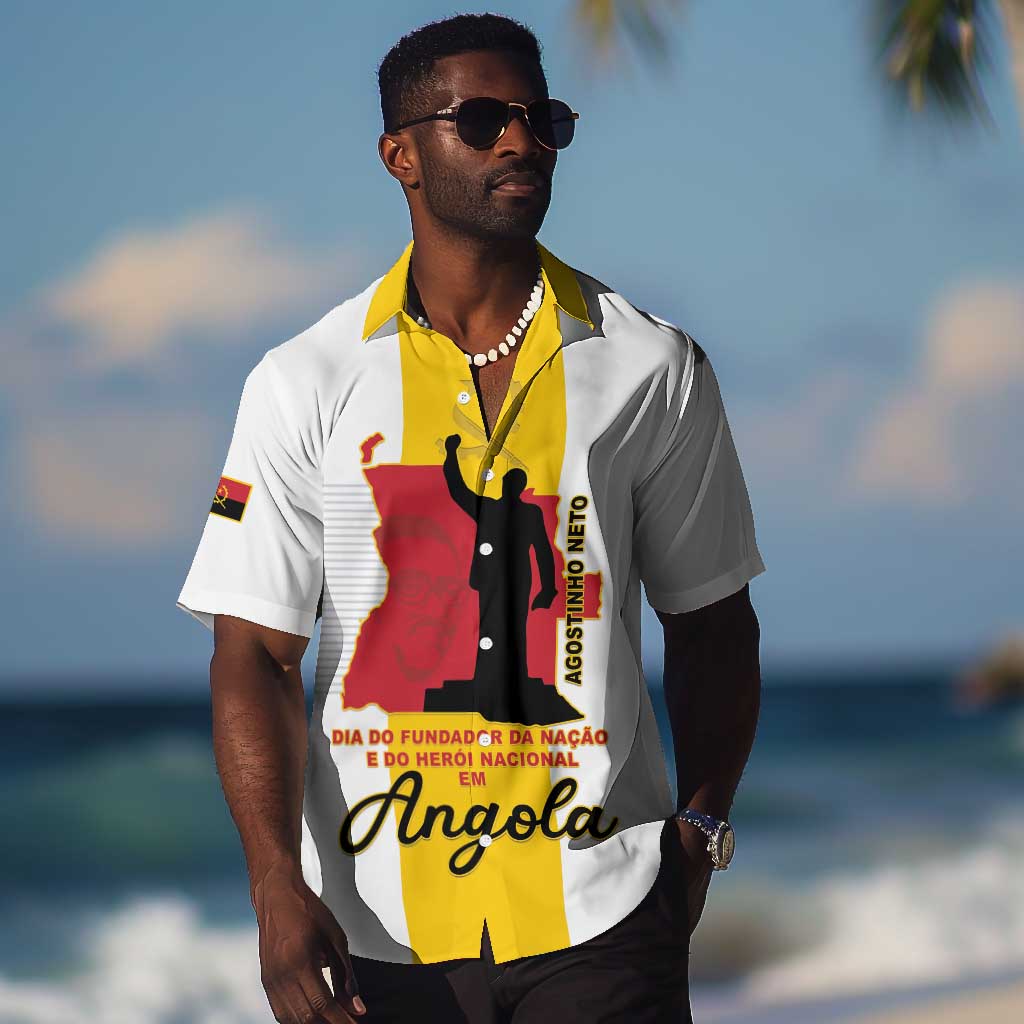 Personalized Dia dos Herois Nacionais de Angola Hawaiian Shirt 17 de Setembro LT15