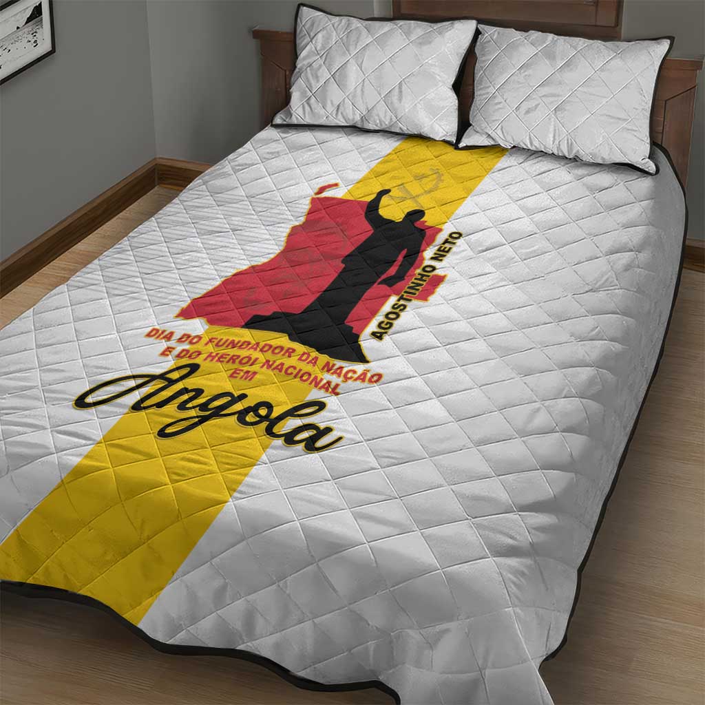 Dia dos Herois Nacionais de Angola Quilt Bed Set 17 de Setembro LT15