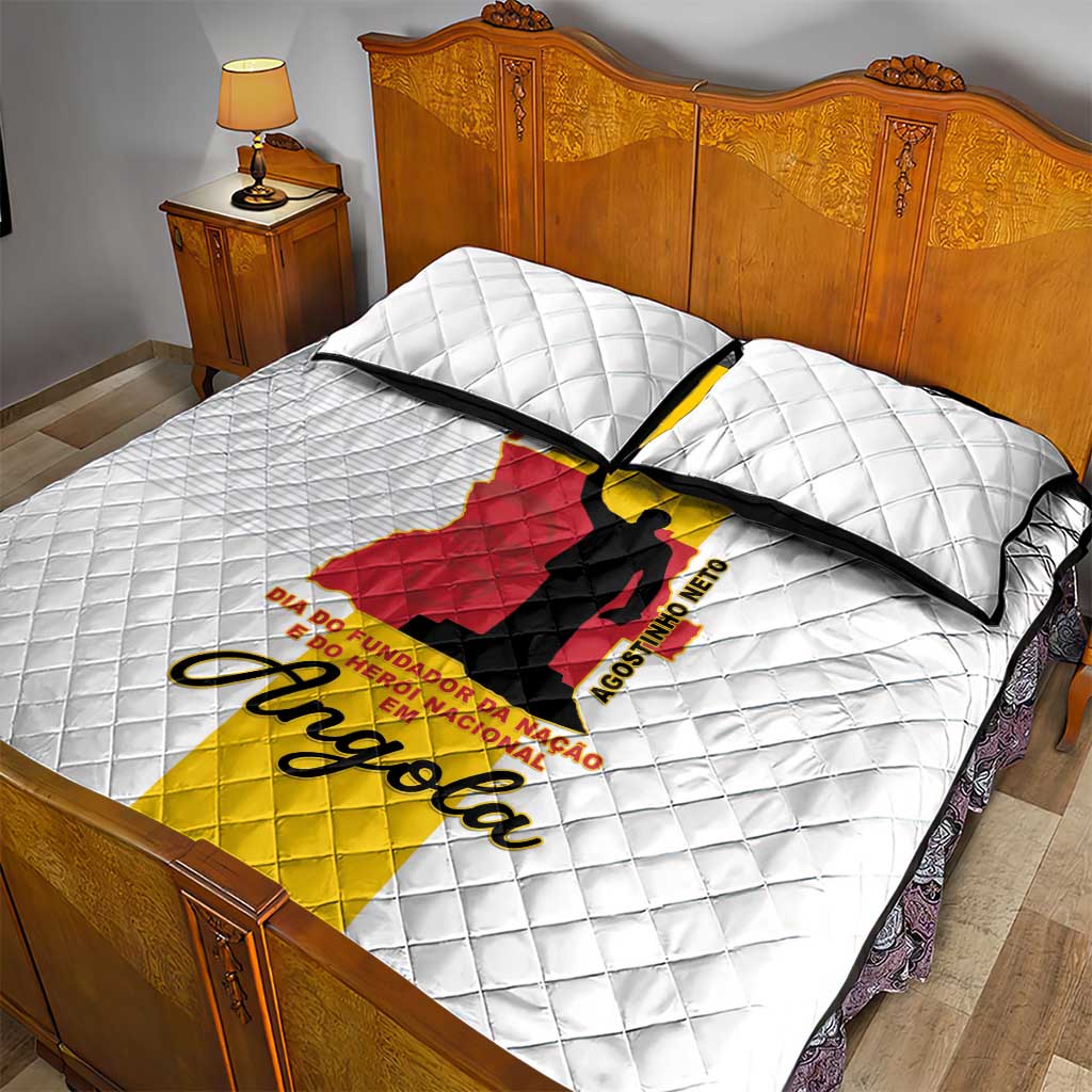 Dia dos Herois Nacionais de Angola Quilt Bed Set 17 de Setembro LT15