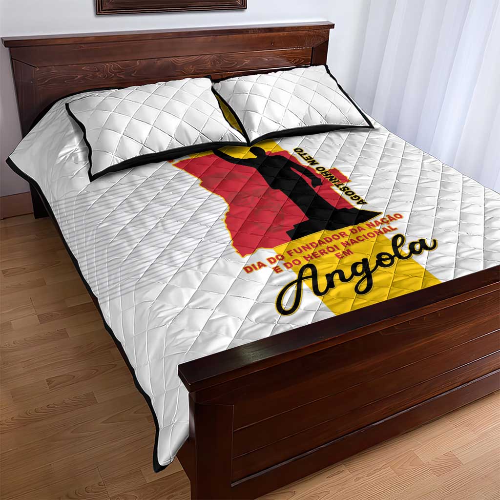 Dia dos Herois Nacionais de Angola Quilt Bed Set 17 de Setembro LT15