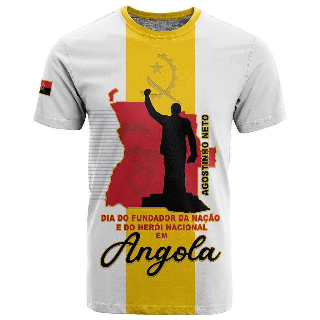 Personalized Dia dos Herois Nacionais de Angola T shirt 17 de Setembro LT15