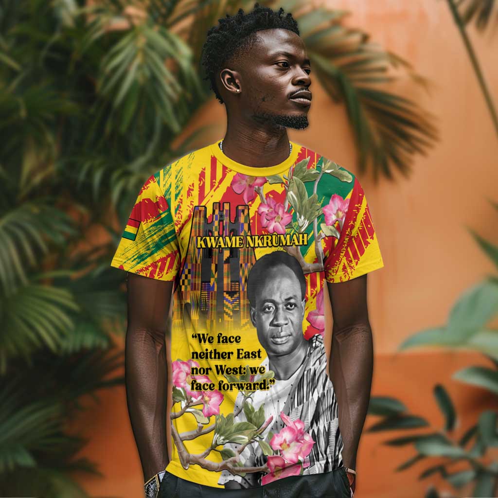 Personalized Ghana Kwame Nkrumah Memorial Day T shirt Mausoleum Impala Lily LT15