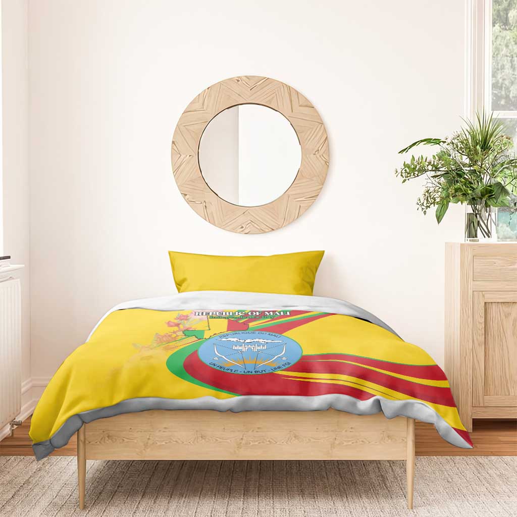 Afro Mali Bedding Set Happy 65th Anniversary Independence LT15