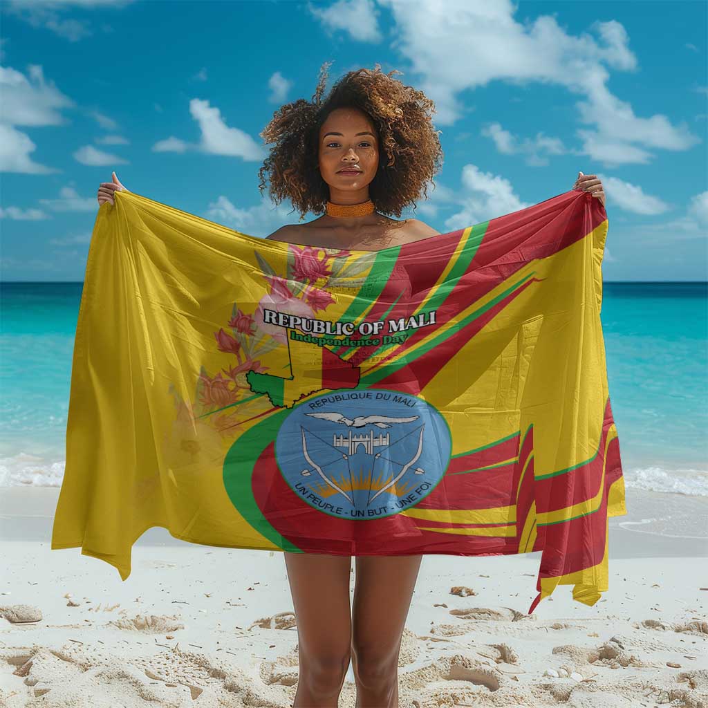 Afro Mali Sarong Happy 65th Anniversary Independence LT15