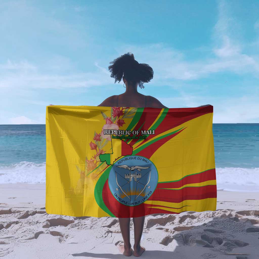 Afro Mali Sarong Happy 65th Anniversary Independence LT15