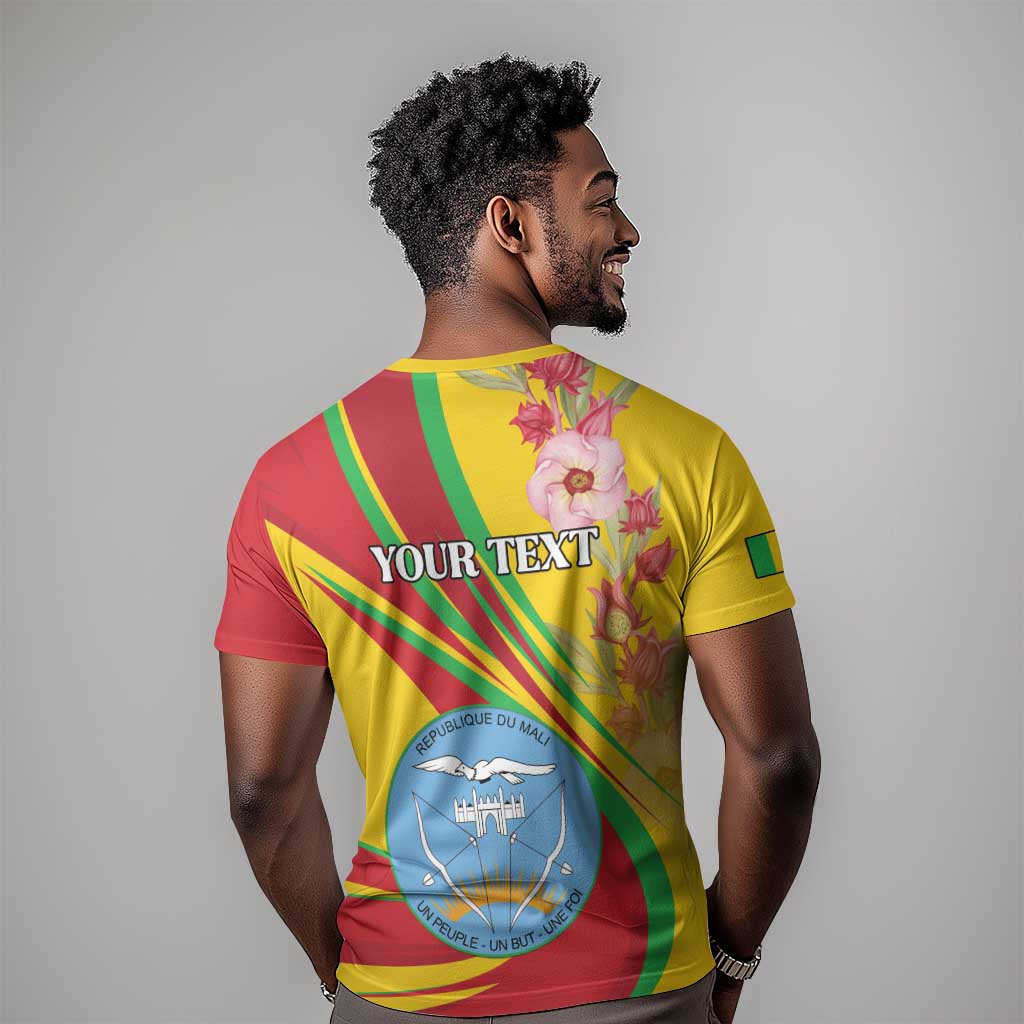Personalized Afro Mali T shirt Happy 65th Anniversary Independence LT15