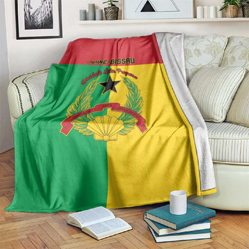Guinea-Bissau Blanket Basic Flag Style LT15