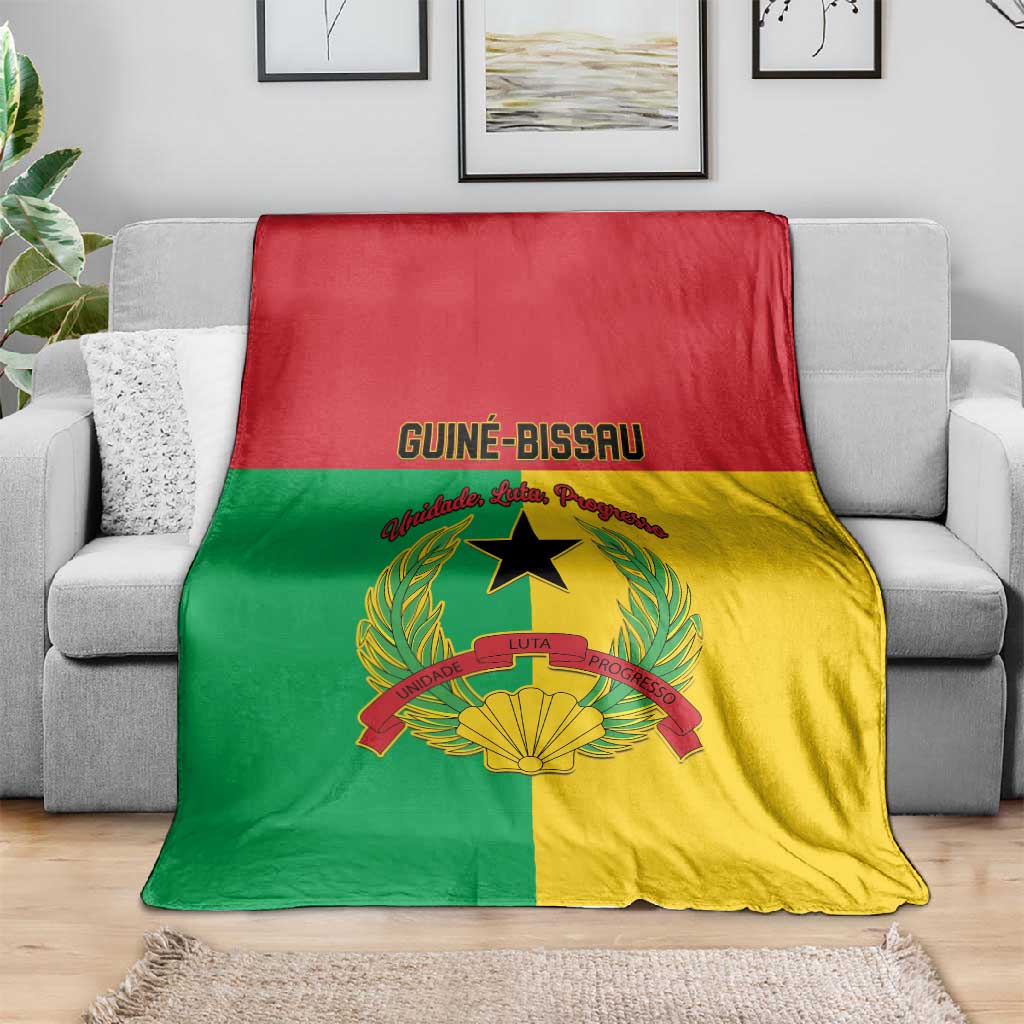 Guinea-Bissau Blanket Basic Flag Style LT15