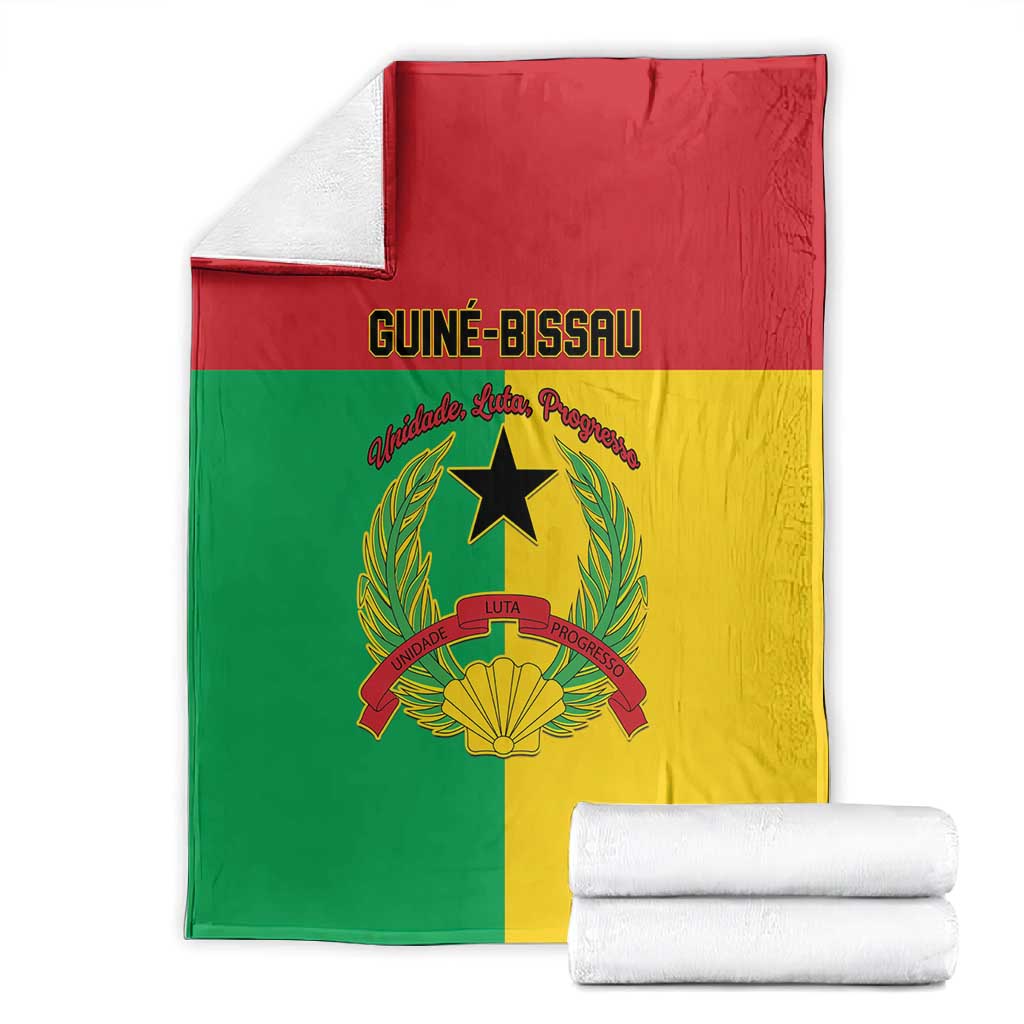 Guinea-Bissau Blanket Basic Flag Style LT15