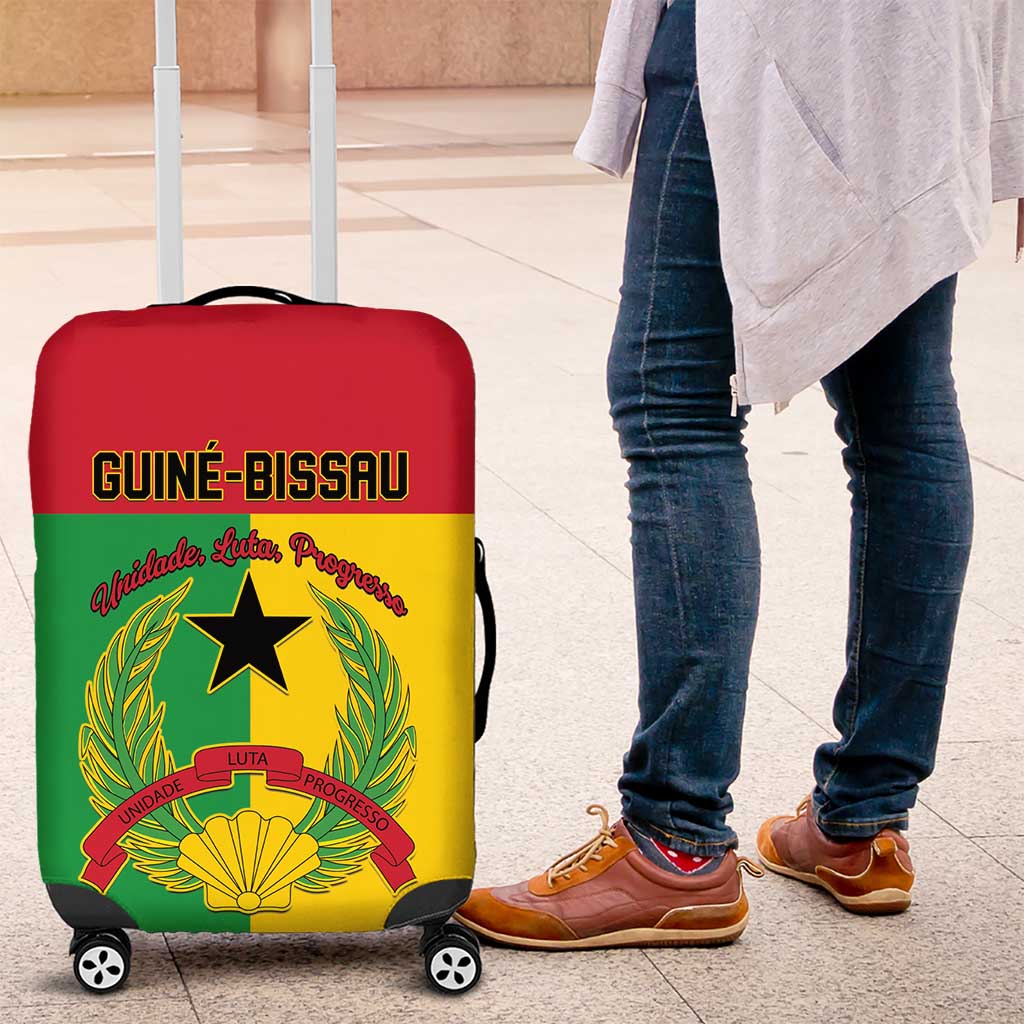Guinea-Bissau Luggage Cover Coat Of Arms Flag Style LT15