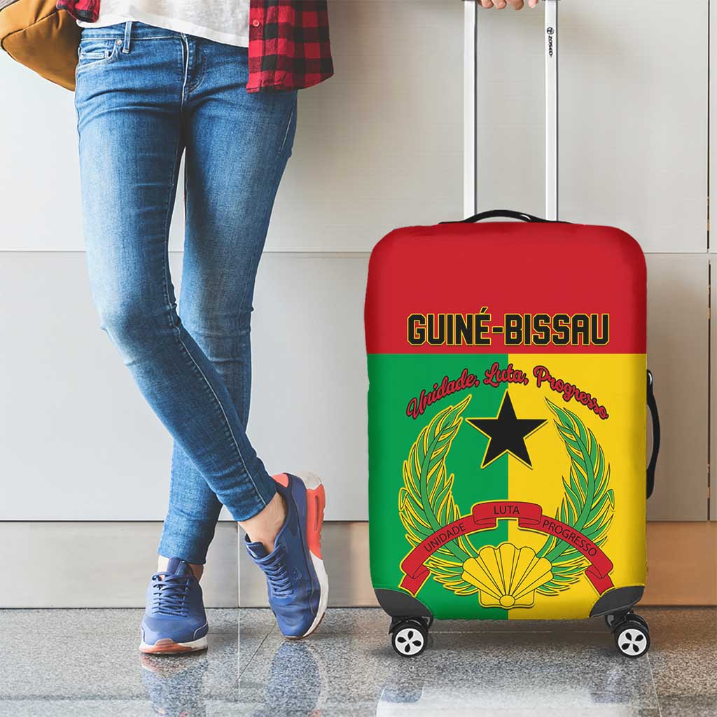 Guinea-Bissau Luggage Cover Coat Of Arms Flag Style LT15