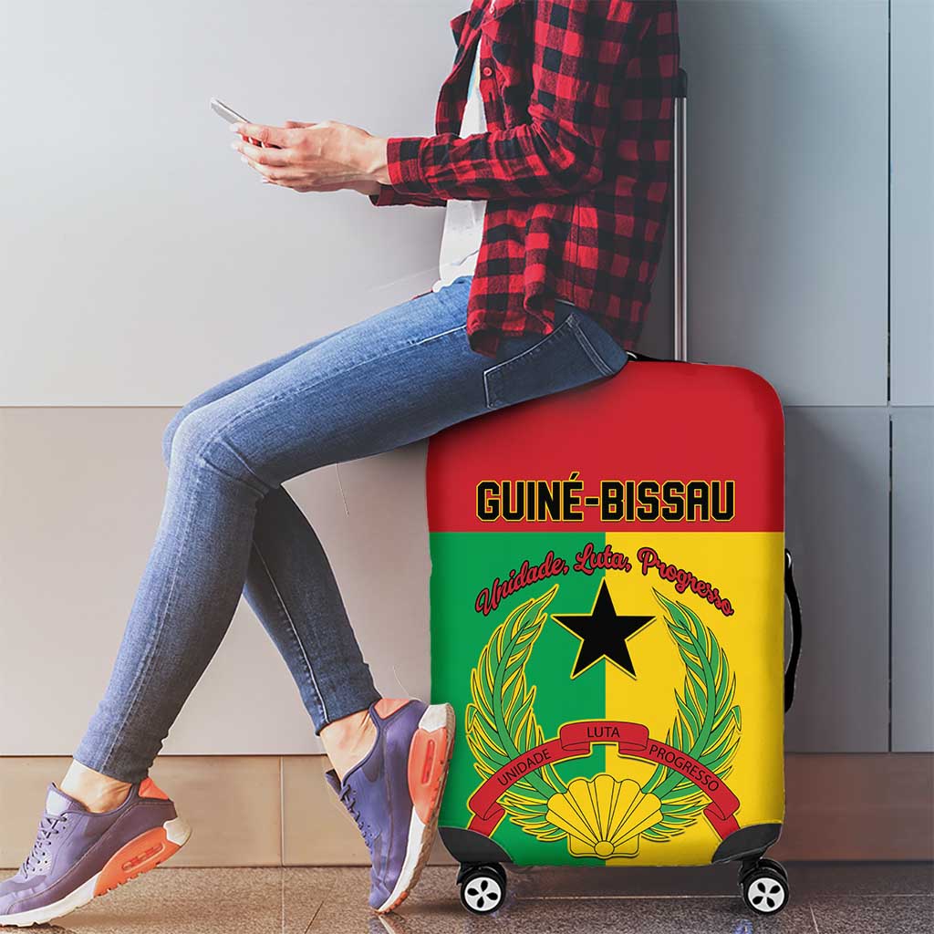 Guinea-Bissau Luggage Cover Coat Of Arms Flag Style LT15