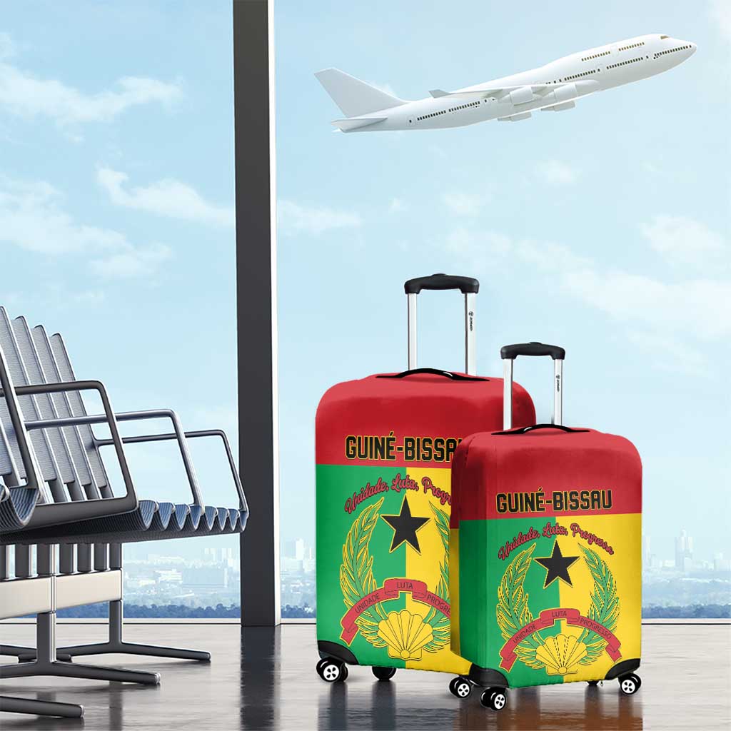 Guinea-Bissau Luggage Cover Coat Of Arms Flag Style LT15