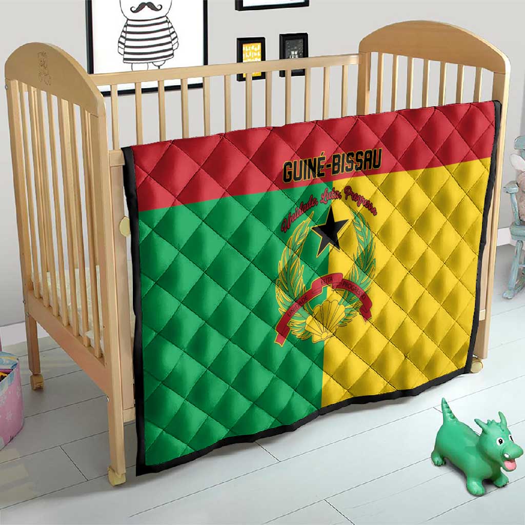 Guinea-Bissau Quilt Basic Flag Style LT15