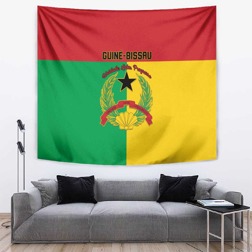 Guinea-Bissau Tapestry Basic Flag Style LT15