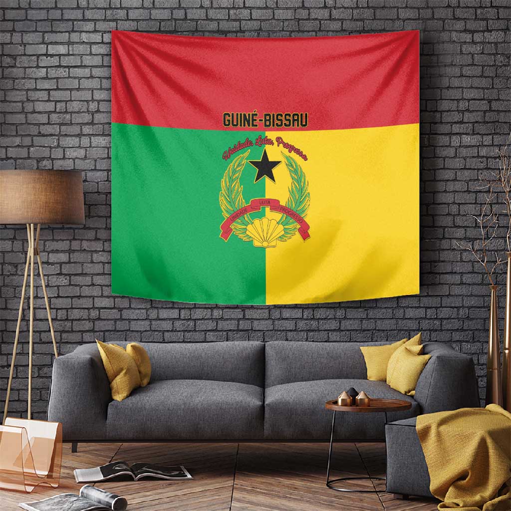 Guinea-Bissau Tapestry Basic Flag Style LT15