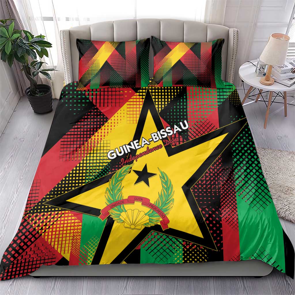 Happy Guinea-Bissau Bedding Set Independence Day LT15