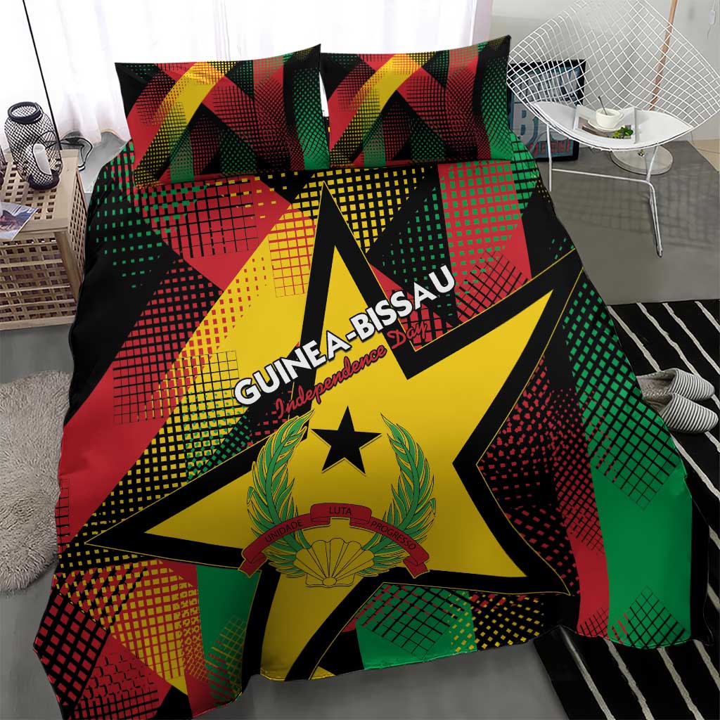 Happy Guinea-Bissau Bedding Set Independence Day LT15