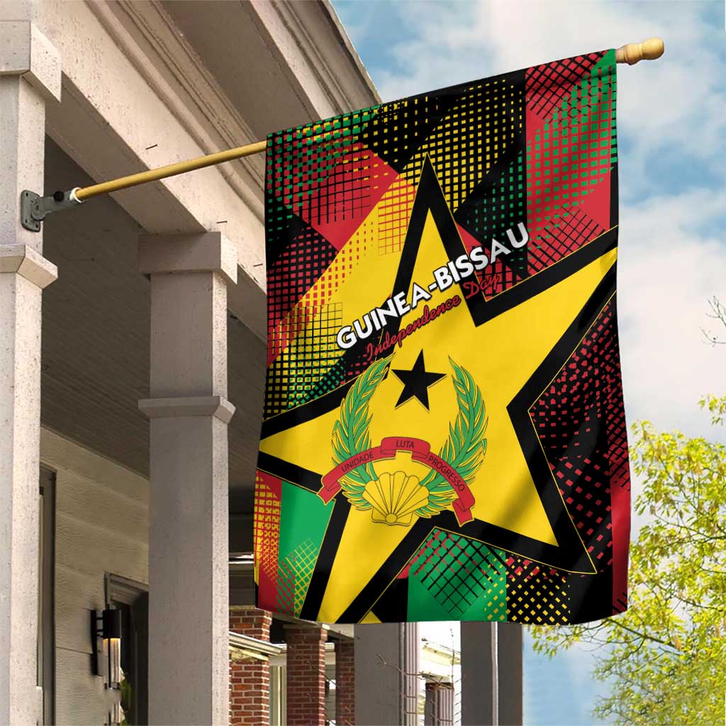 Happy Guinea-Bissau Garden Flag Independence Day LT15