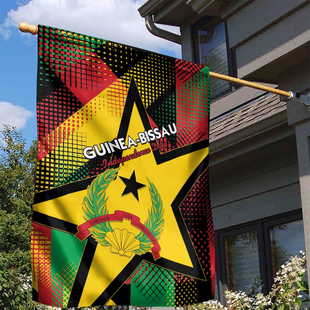 Happy Guinea-Bissau Garden Flag Independence Day LT15